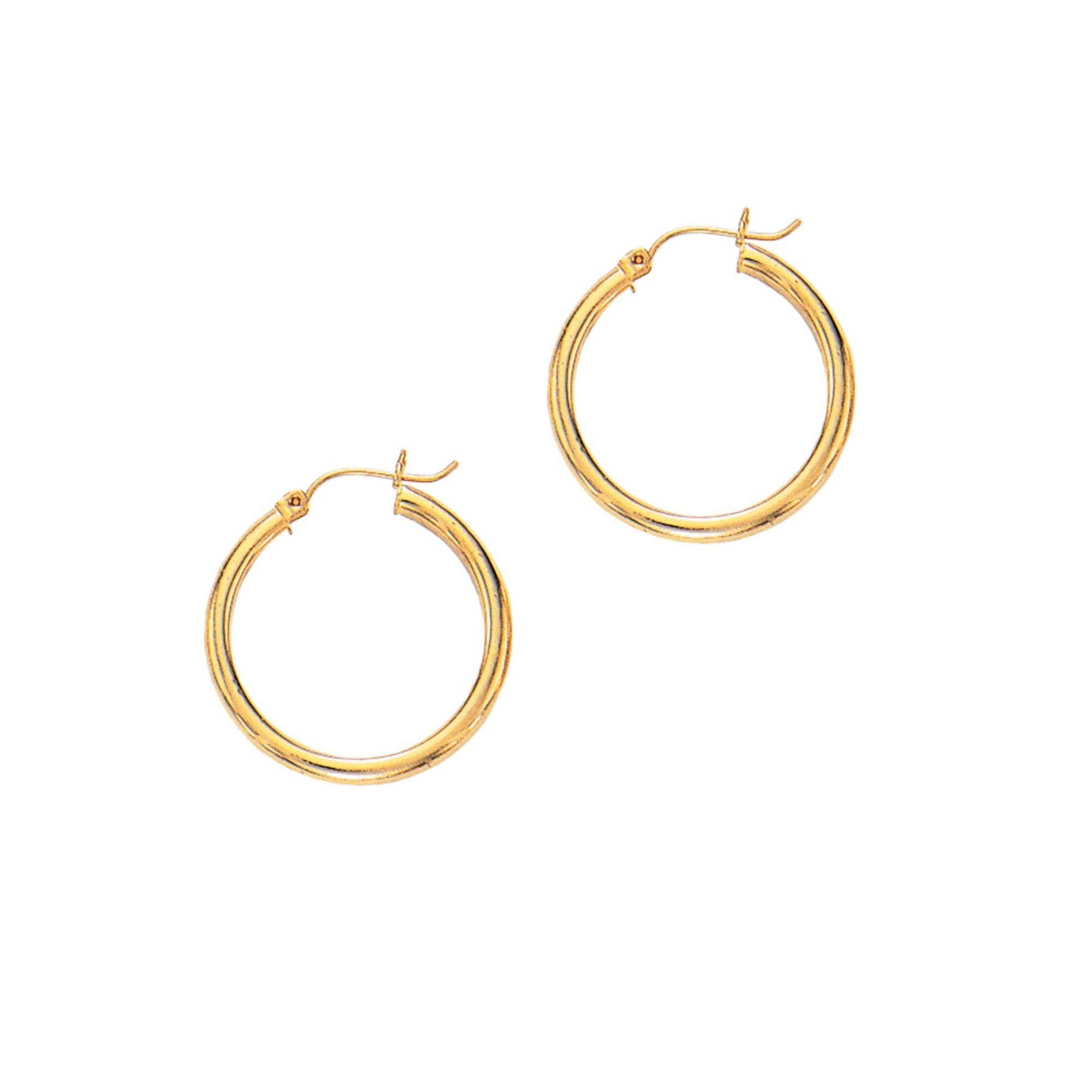 Sincerely, Springer's Earrings Sincerely Springer's 14k Yellow Gold Hoop Earrings -25mm