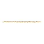 Sincerely, Springer's Bracelet Sincerely, Springer's 14k Yellow Gold Polished Men's Paperclip Chain Bracelet