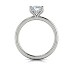 Sincerely, Springer's Engagement Ring Sincerely Springer's 18K White Gold Oval Engagement Ring Style Mounting