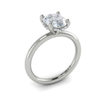 Sincerely, Springer's Engagement Ring Sincerely Springer's 18K White Gold Oval Engagement Ring Style Mounting