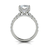 Sincerely, Springer's Engagement Ring Sincerely Springer's 18K White Gold Round Engagement Ring Style Mounting