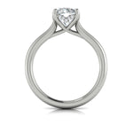 Sincerely, Springer's Engagement Ring Sincerely Springer's 18K White Gold Round Solitaire Engagement Ring Style Mounting