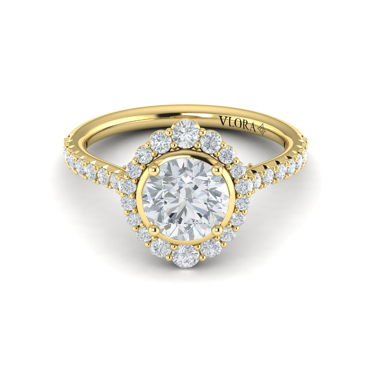 Sincerely, Springer's Engagement Ring Sincerely Springer's 18K Yellow Gold Engagement Ring Mounting