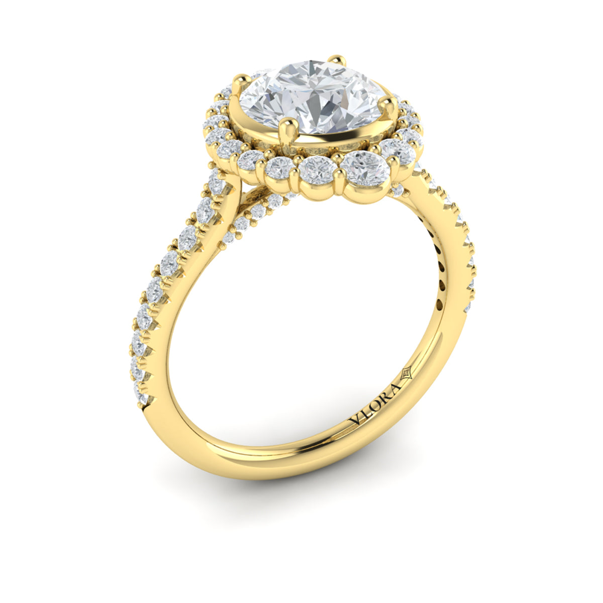 Sincerely, Springer's Engagement Ring Sincerely Springer's 18K Yellow Gold Engagement Ring Mounting