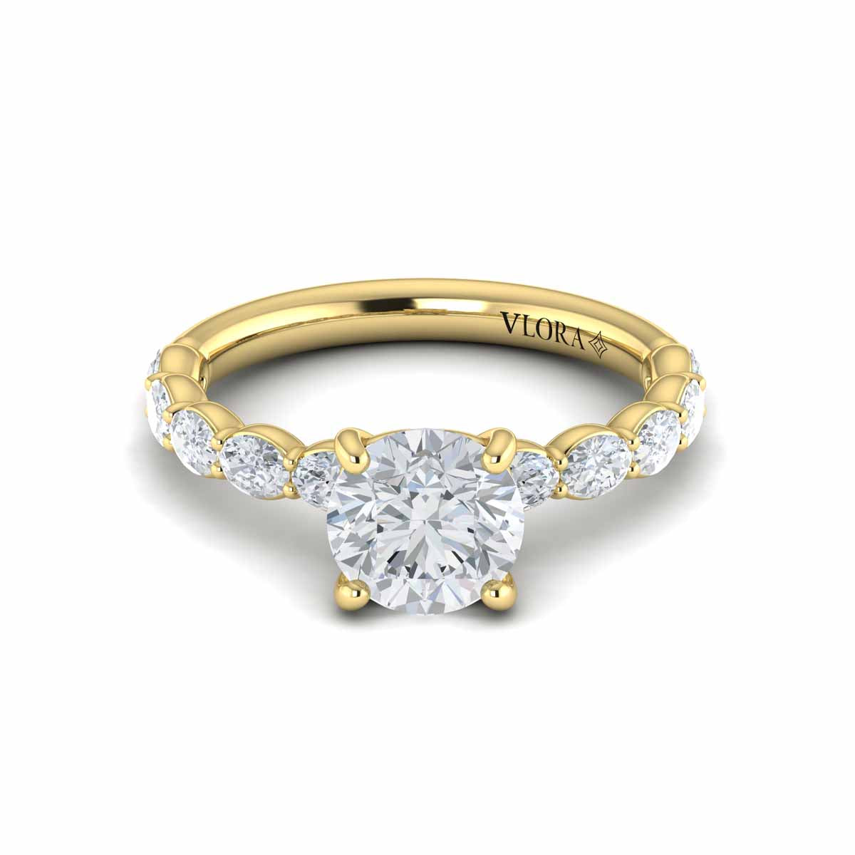 Sincerely, Springer's Engagement Ring Sincerely Springer's 18K Yellow Gold Engagement Ring Mounting