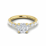 Sincerely, Springer's Engagement Ring Sincerely Springer's 18K Yellow Gold Engagement Ring Mounting