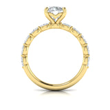 Sincerely, Springer's Engagement Ring Sincerely Springer's 18K Yellow Gold Engagement Ring Mounting