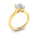 Sincerely, Springer's Engagement Ring Sincerely Springer's 18K Yellow Gold Round Engagement Ring Style Mounting