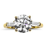 Sincerely, Springer's Engagement Ring Sincerely Springer's 18K Yellow Gold Springer's Collection Three-Stone Round Diamond Engagement Style Ring