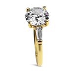 Sincerely, Springer's Engagement Ring Sincerely Springer's 18K Yellow Gold Springer's Collection Three-Stone Round Diamond Engagement Style Ring