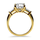 Sincerely, Springer's Engagement Ring Sincerely Springer's 18K Yellow Gold Springer's Collection Three-Stone Round Diamond Engagement Style Ring