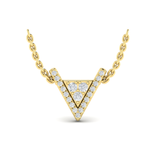 Sincerely, Springer's Necklaces and Pendants Sincerely, Springer's by Vlora 14k Yellow Gold Diamond Trinity Necklace