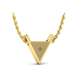 Sincerely, Springer's Necklaces and Pendants Sincerely, Springer's by Vlora 14k Yellow Gold Diamond Trinity Necklace