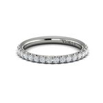 Sincerely, Springer's Wedding Band Sincerely, Springer's by Vlora 18k White Gold Diamond Wedding Band - 0.50ctw