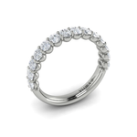 Sincerely, Springer's Wedding Band Sincerely, Springer's by Vlora Platinum Oval Diamond Band - 1.22ctw