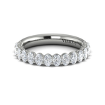 Sincerely, Springer's Wedding Band Sincerely, Springer's by Vlora Platinum Oval Diamond Band - 1.22ctw