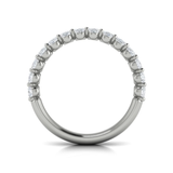 Sincerely, Springer's Wedding Band Sincerely, Springer's by Vlora Platinum Oval Diamond Band - 1.22ctw