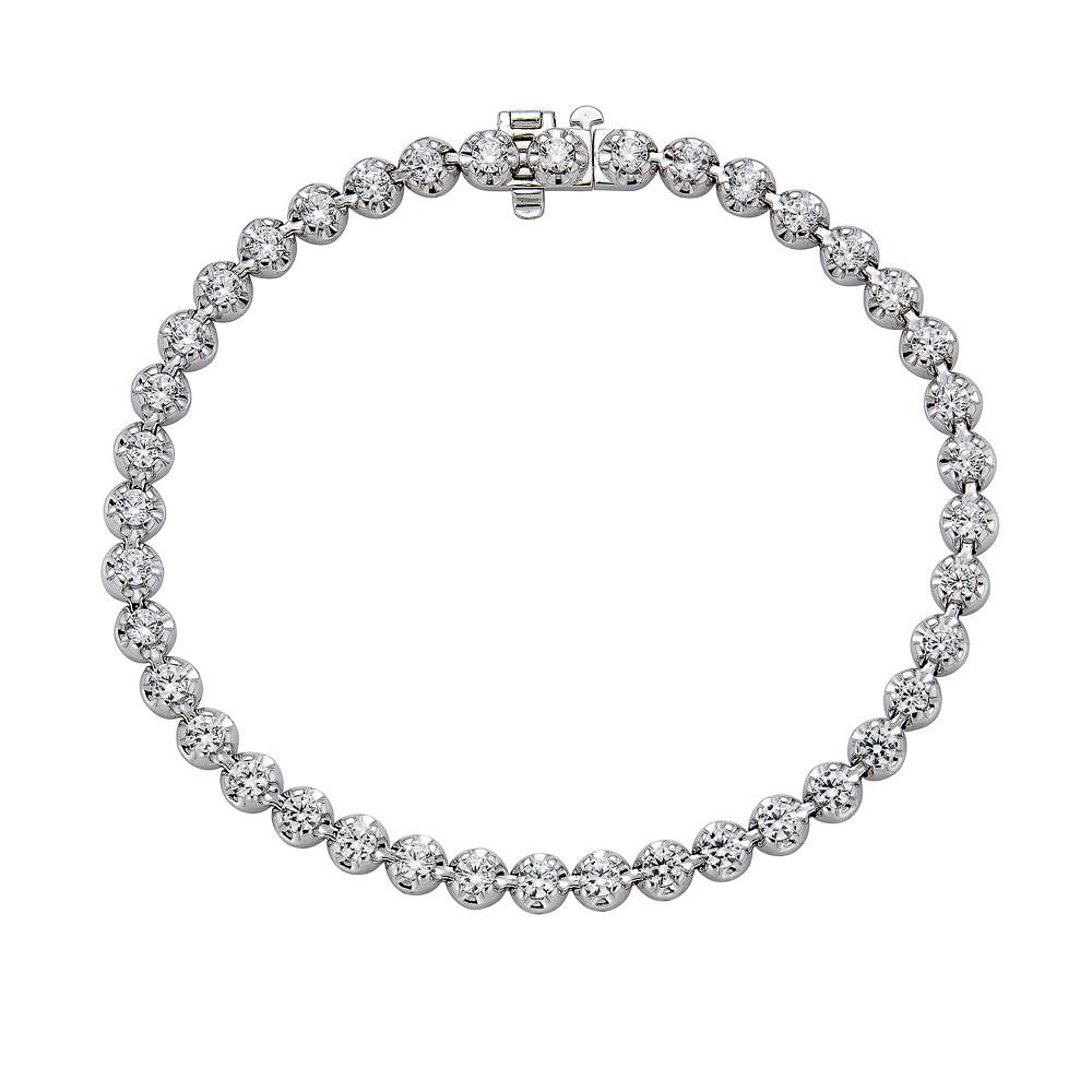 Sincerely, Springer's Bracelet Sincerely, Springer's Diamond 4 Prong Tennis Bracelet - White Gold - 3.00cts 3.00