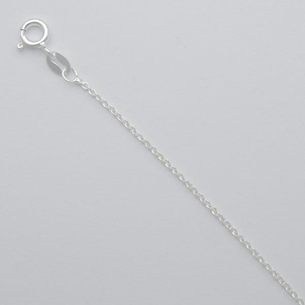 Sincerely, Springer's Necklaces and Pendants Sincerely Springer's Sterling Silver 1.3mm Round Cable Link Chain - 20"