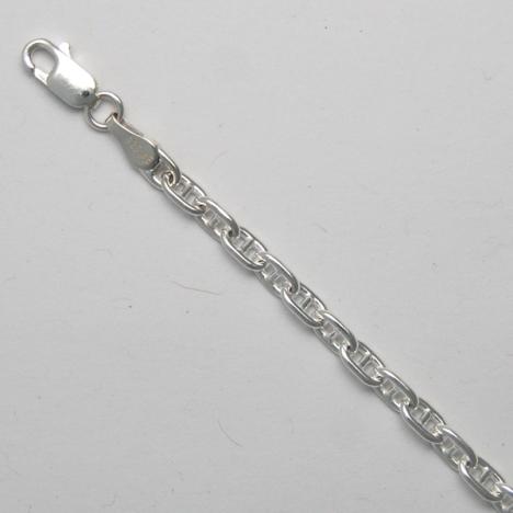 Springer's Collection Necklaces and Pendants Springer's Collection Sterling Silver 3.4mm Anchor Link Chain