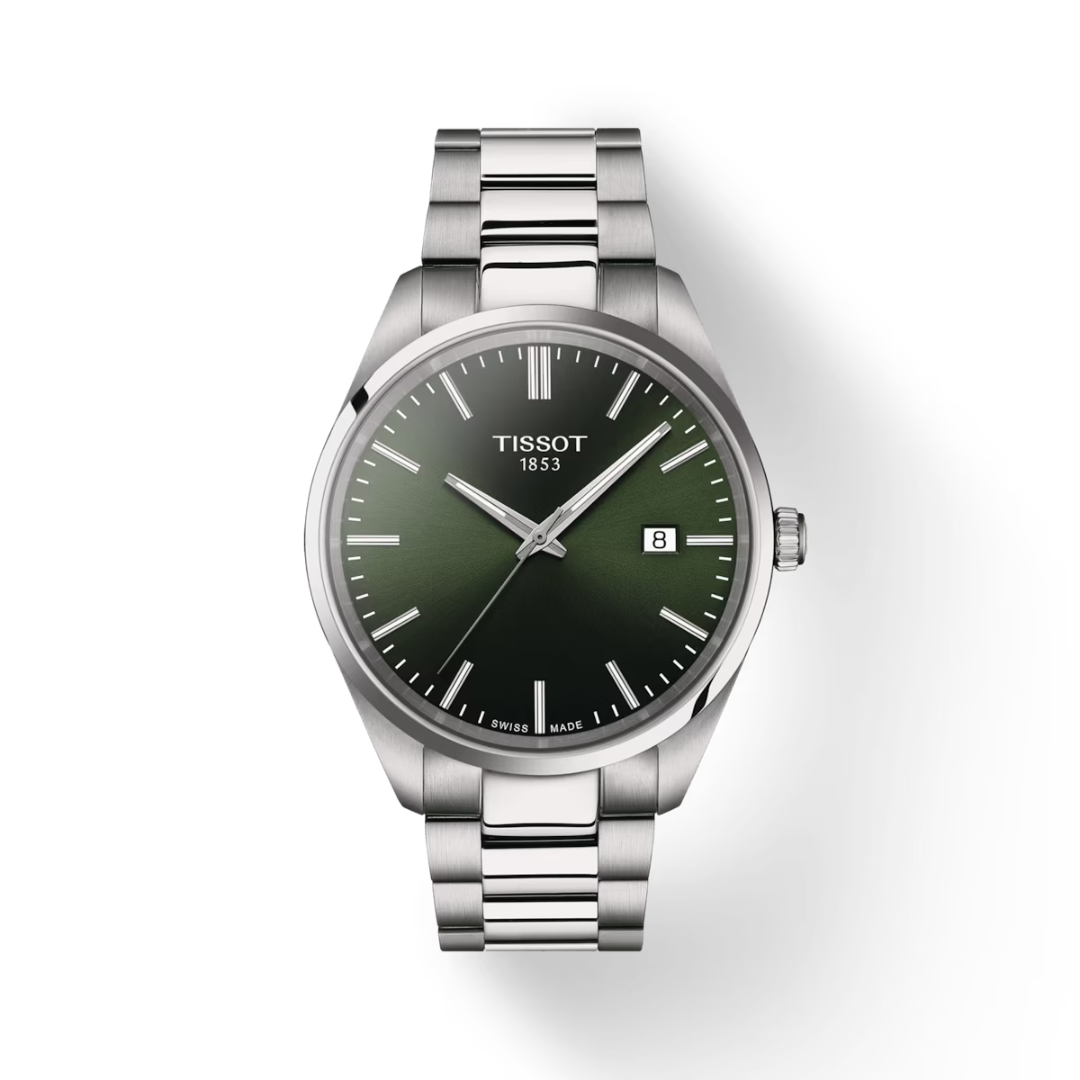 Tissot Watch Tissot PR 100 Green Dial 40mm T1504101109100