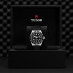 TUDOR Watch TUDOR Black Bay 41mm Case, Black Dial, Black Rubber Bracelet (M7941A1A0U-0002)