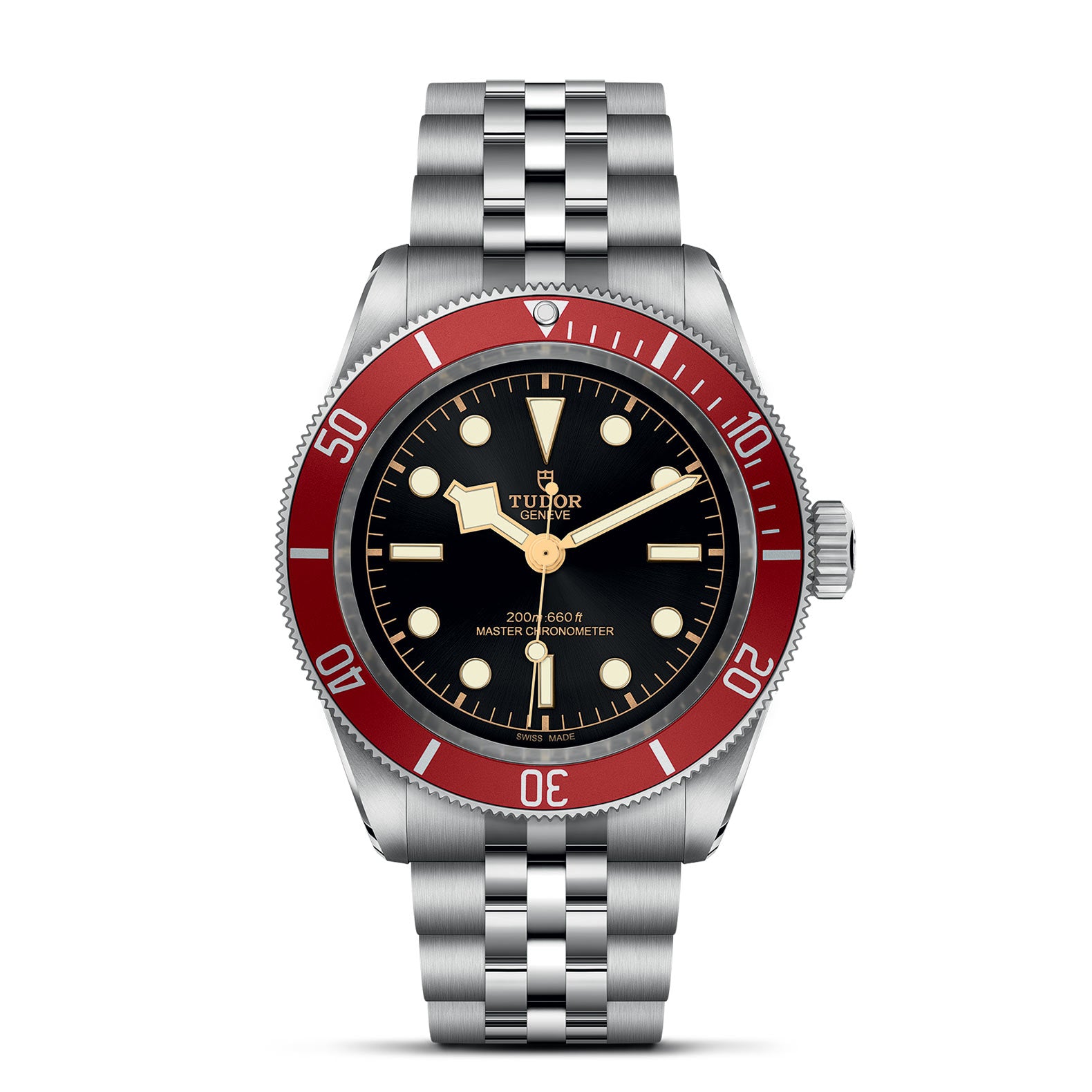 TUDOR Black Bay 58 39mm Case Black Dial Steel Bracelet M79030N