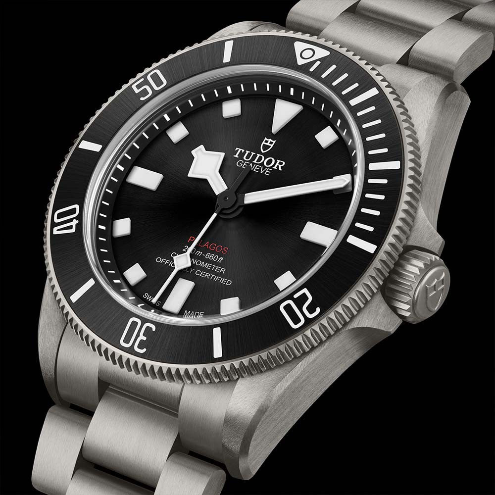 TUDOR Watch TUDOR Pelagos, Black Dial, 39mm Titanium Case (M25407N-0001)