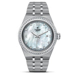 TUDOR Watch TUDOR Royal 28mm Case, Diamond Mother of Pearl Dial, Steel Bracelet (M28320-0001)