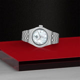 TUDOR Watch TUDOR Royal 28mm Case, Diamond Mother of Pearl Dial, Steel Bracelet (M28320-0001)