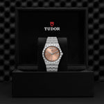 TUDOR Watch TUDOR Royal 28mm Case, Salmon Dial, Steel Bracelet (M28300-0008)