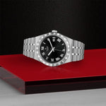 TUDOR Watch TUDOR Royal 38mm Case, Black Dial, Steel Bracelet (M28500-0003)