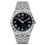 TUDOR Watch TUDOR Royal 38mm Case, Black Dial, Steel Bracelet (M28500-0003)