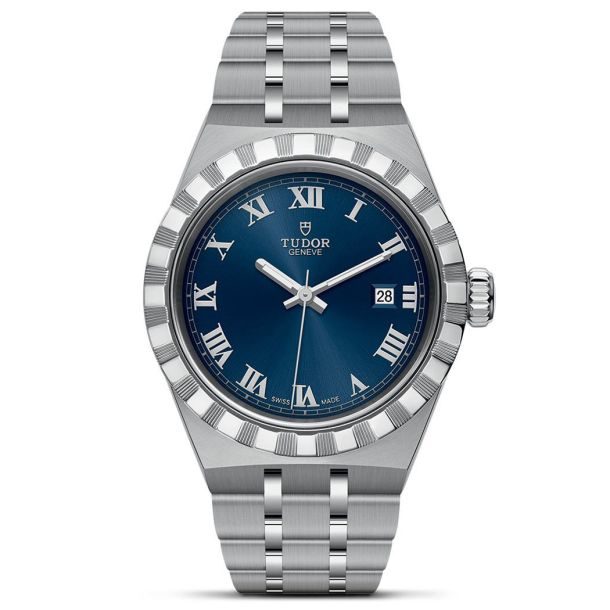 TUDOR Watch TUDOR Royal, Blue Dial, 34mm Steel Case (M28400-0006)