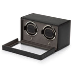 WOLF Designs Jewelry Cases WOLF 2-Winding Module Watch Winder in Black