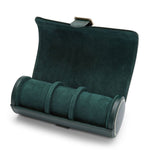 WOLF Designs Jewelry Cases WOLF 3-Watch Roll - Green