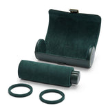 WOLF Designs Jewelry Cases WOLF 3-Watch Roll - Green