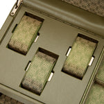 WOLF Designs Watch Winder Wolf Earth Double Watch Winder - Olive Green