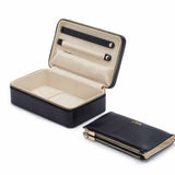 WOLF Designs Jewelry Cases Wolf Maria Medium Zip Case - Navy