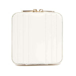 WOLF Designs Jewelry Cases Wolf Maria Small Zip Jewelry Case - Ivory