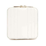 WOLF Designs Jewelry Cases Wolf Maria Small Zip Jewelry Case - Ivory