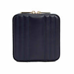 WOLF Designs Jewelry Cases Wolf Maria Small Zip Jewelry Case - Navy