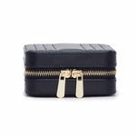 WOLF Designs Jewelry Cases Wolf Maria Small Zip Jewelry Case - Navy