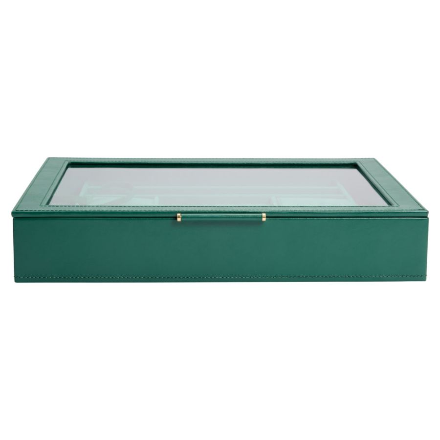 WOLF Designs Jewelry Cases Wolf Sophia Jewelry Box with Window - Forest Green