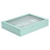 WOLF Designs Jewelry Cases Wolf Sophia Jewelry Box with Window - Jade