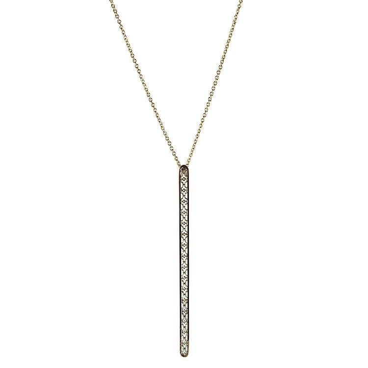 1870 Collection Necklaces and Pendants Vertical Bar Necklace