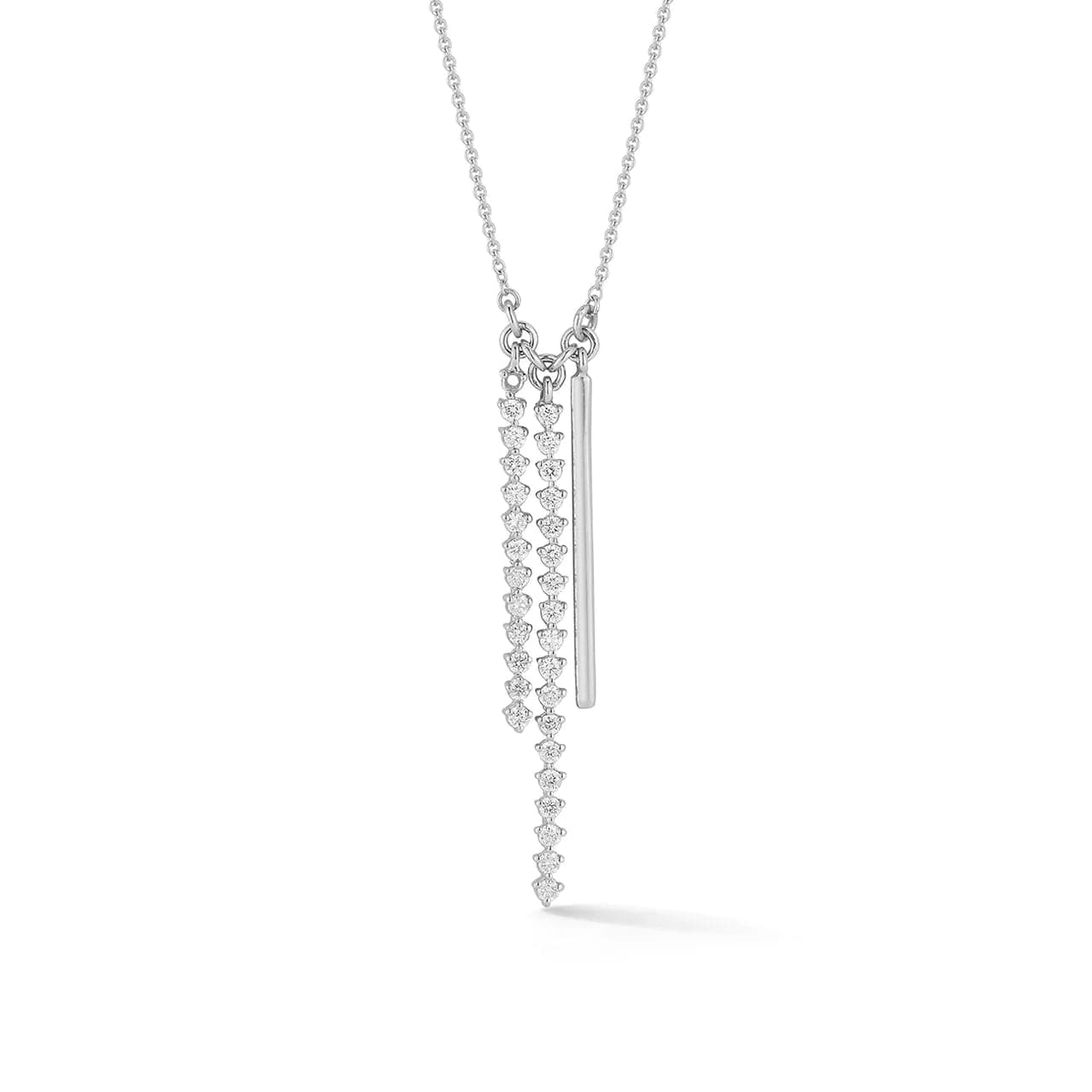 Charm sales diamond necklaces