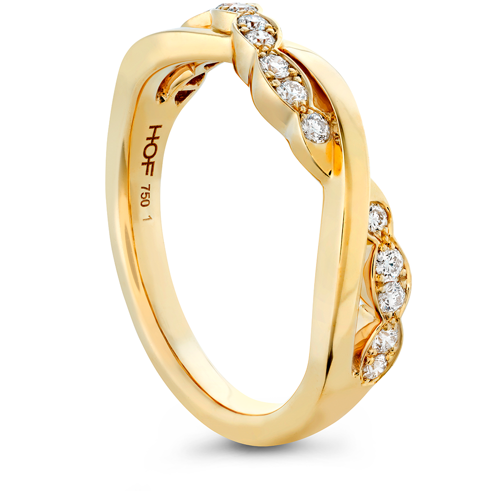 Wedding bands in 18k gold 'Millennium' with diamond-his and hers — Pratima  Design Fine Art Jewelry Maui, Hawaii