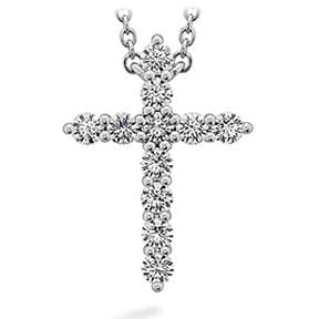 Hearts on Fire Necklaces and Pendants Signature Cross Diamond Necklace - Large