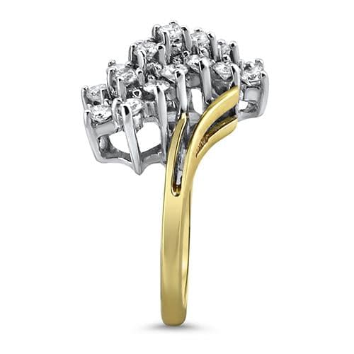 Waterfall on sale diamond ring